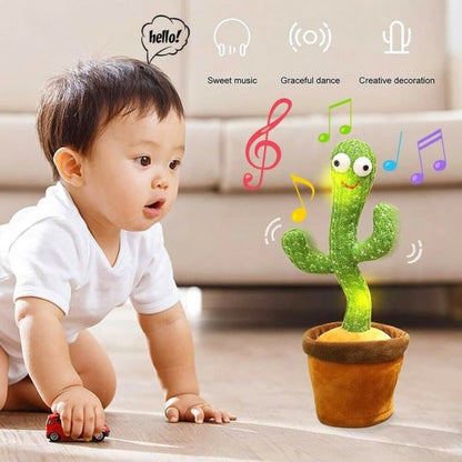 Chibi Interactive Dancing Plush Cactus