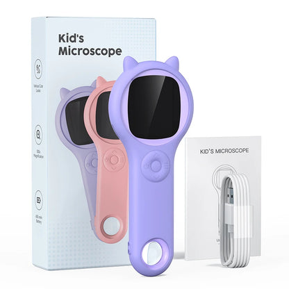 Chibi Digital Kids Optical 500X Microscope With Photo & Video Function