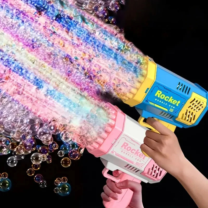 40 Hole Chibi Light Electric Bubble Machine Gun