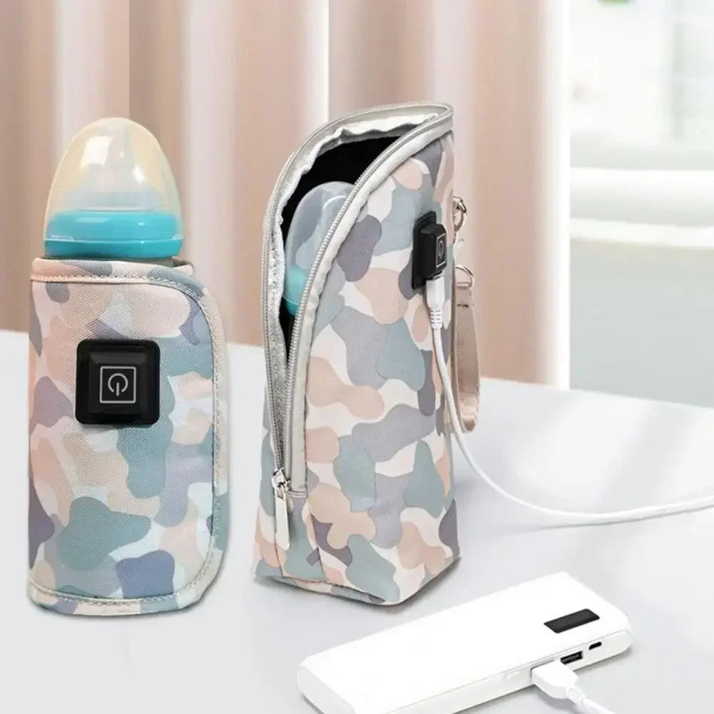 Chibi Baby Milk Bottle Warmer Bag with Digital Display