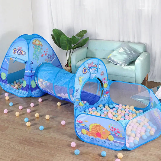 3 in 1 Chibi Baby Tent & Pool with Balls