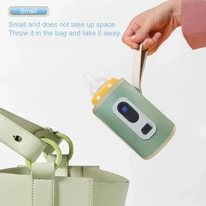 Chibi Baby Milk Bottle Warmer Bag with Digital Display