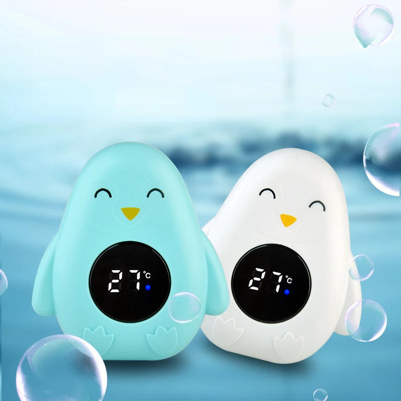 Cartoon Chibi Digital Water Temperature Meter For Shower & Bath