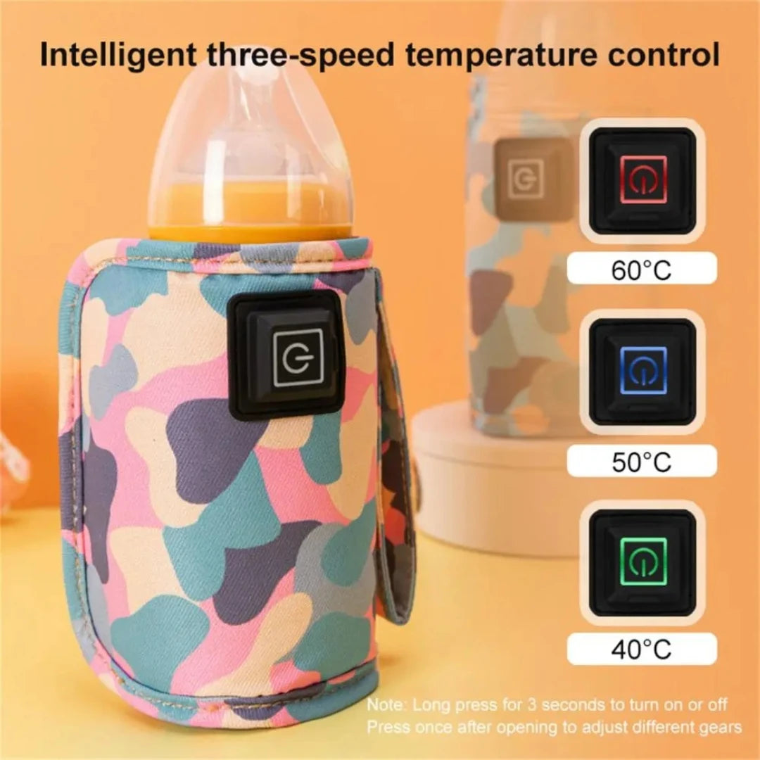 Chibi Baby Milk Bottle Warmer Bag with Digital Display