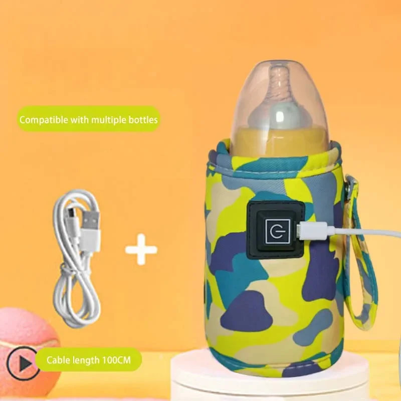 Chibi Baby Milk Bottle Warmer Bag with Digital Display