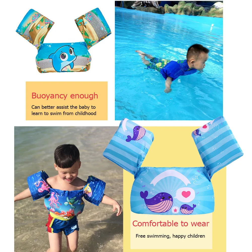 Chibi Baby Float Arm Sleeve With Swim Vest